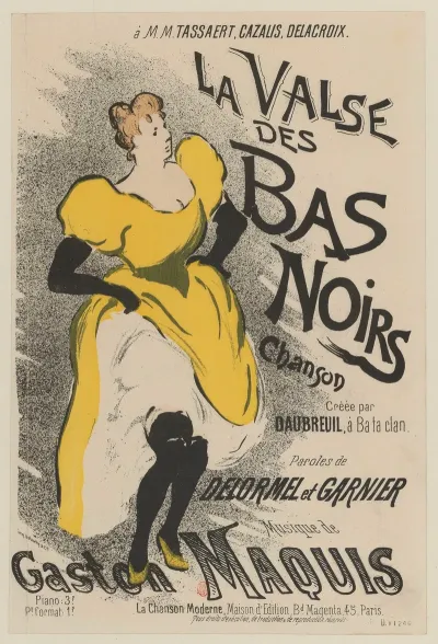 La Valse Des Bas Noirs Chanson