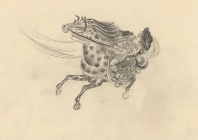 Lachende Galopperende