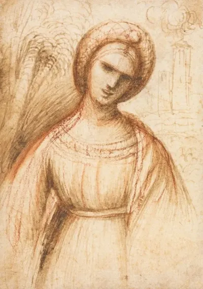 Lady In A Landscape Recto