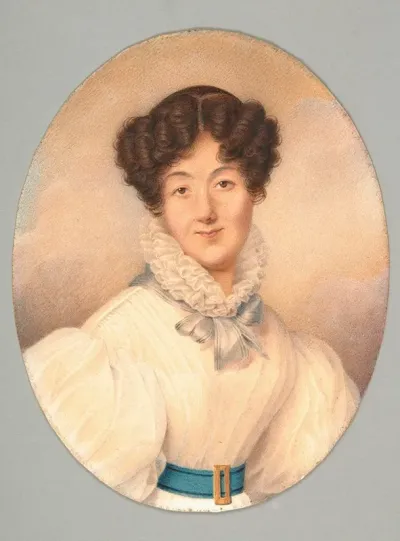 Lady In A White Gown