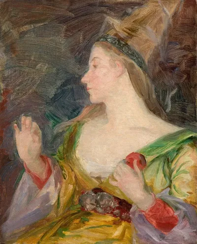 Lady With A Hennin