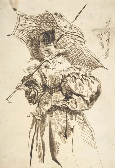 Lady With A Parasol 3