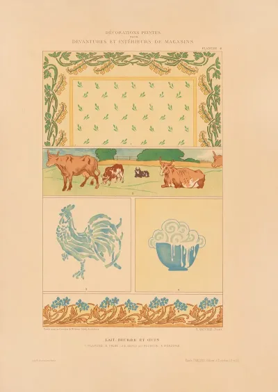 Lait Beurre Et Oeufs