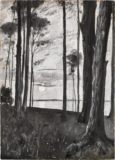 Lake By Moonlight