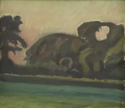 Landscape After Sunset