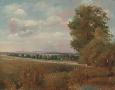 Landscape At Hampstead With Harrow In The Distance