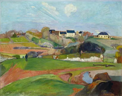 Landscape At Le Pouldu