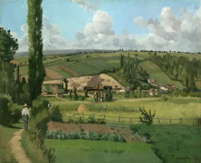 Landscape At Les Patispontoise