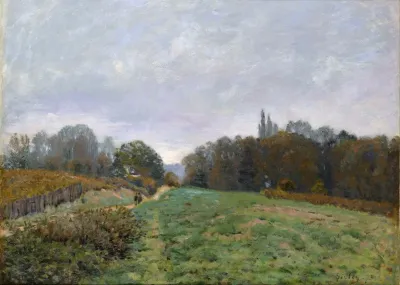 Landscape At Louveciennes 2