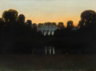 Landscape At Sunset 12