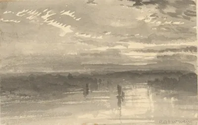 Landscape Clouds Water Sailboat