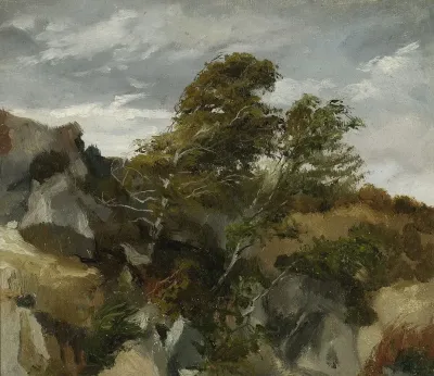 Landscape From Bortniki At The Dniester River