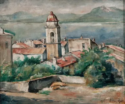 Landscape From Southern France Saint Tropez