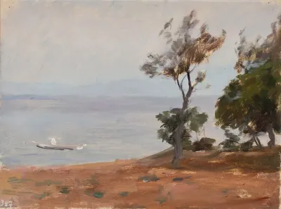 Landscape From The Journey To Constantinople