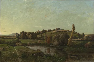 Landscape In Auvergne