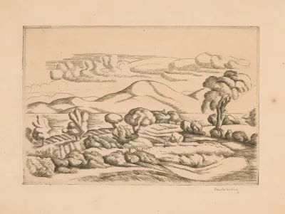 Landscape In Southern France State Vi
