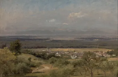 Landscape Near Gasny