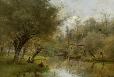 Landscape Near Saint Germain En Laye