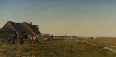 Landscape With A Farmyard