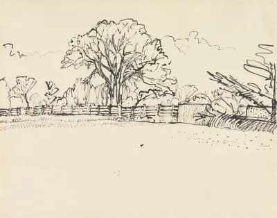 Landscape With A Fence