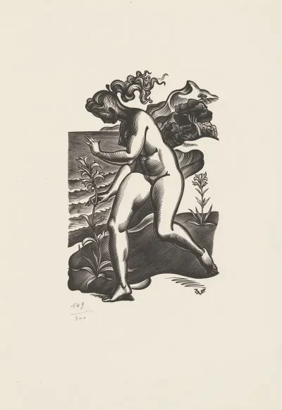 Landscape With A Naked Woman