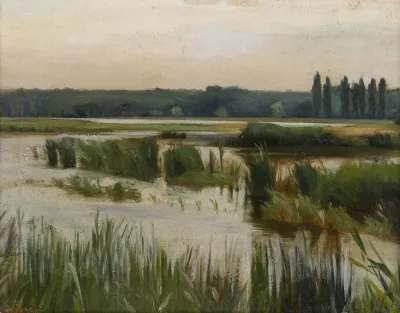 Landscape With A Pond 4