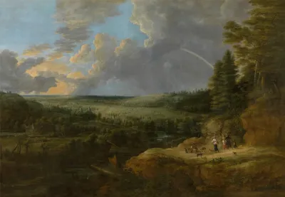 Landscape With A Rainbow 4