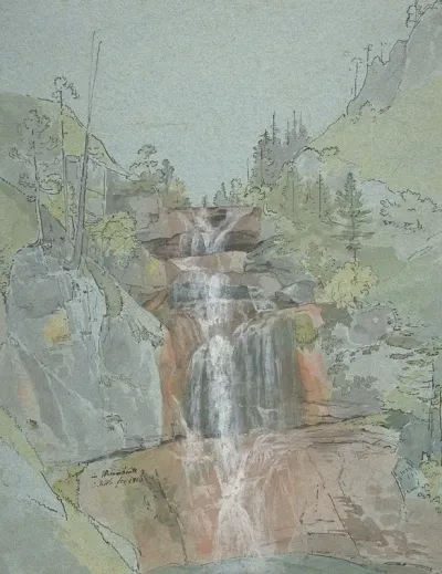 Landscape With A Waterfall 5