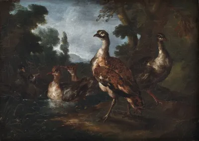 Landscape With Birds 2