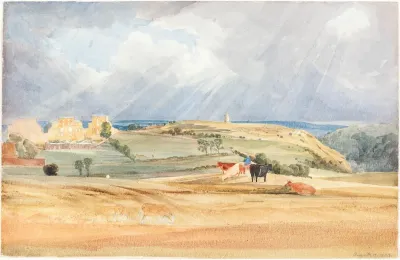 Landscape With Cattle 3