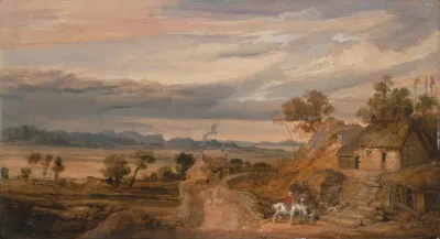 Landscape With Cottages 2