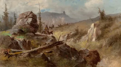 Landscape With Fallen Tree