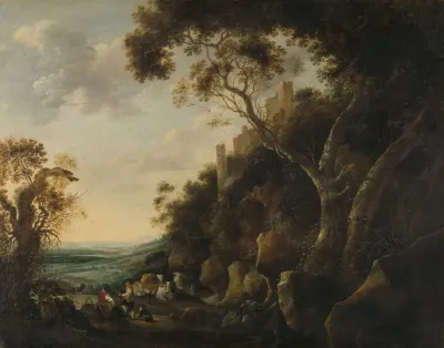 Landscape With Herdsmen 2