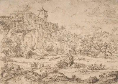 Landscape With Hilltop Villa