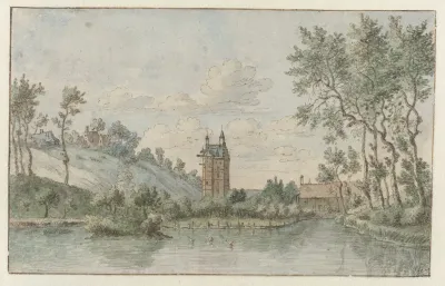 Landscape With Huis Kluys Near Brussels 2