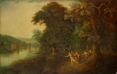 Landscape With Hunt And Diana