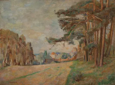 Landscape With Pine Trees 2