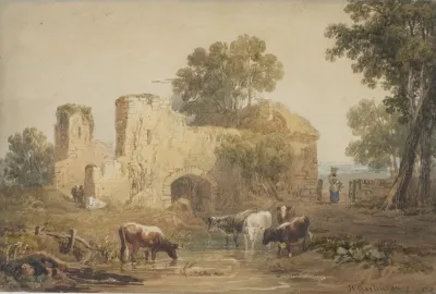 Landscape With Ruined Building