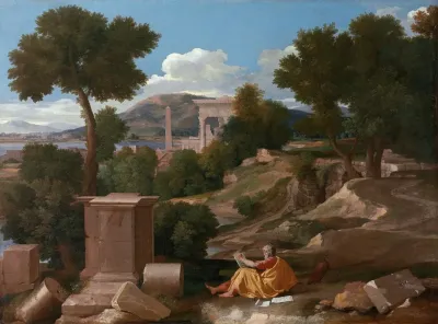 Landscape With Saint John On Patmos