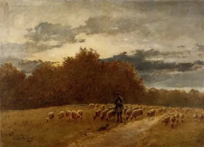 Landscape With Shepherd 4