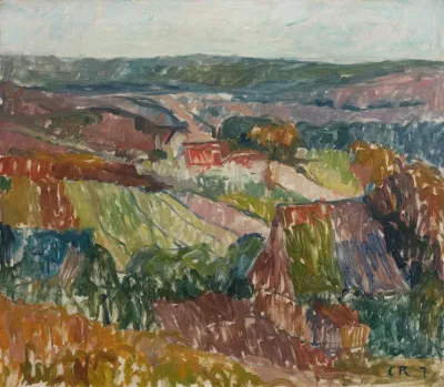 Landschaft Bei Hetschburg