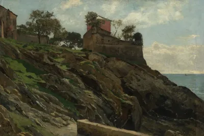 Landschaft Bei Nervi