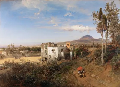 Landschaft Bei Pompeji
