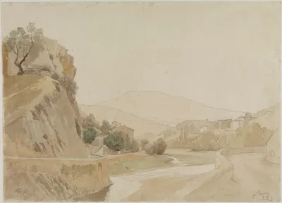 Landschaft Bei Vaison In Sudfrankreich