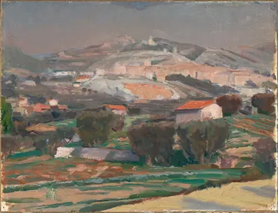Landschaft In Der Provence