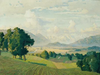 Landschaft In Oberbayern