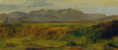 Landschaft Mit Rax Massiv