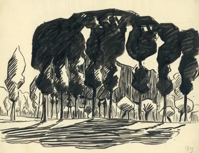 Landschap In Inkt 2