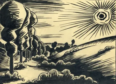 Landschap In Inkt 6