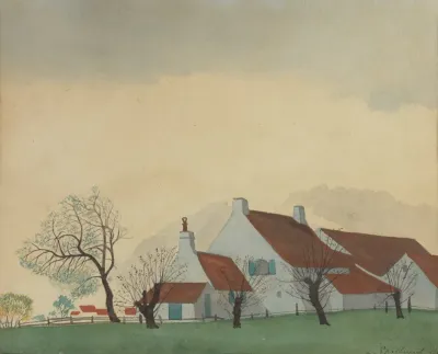 Landschap Met Hoeve